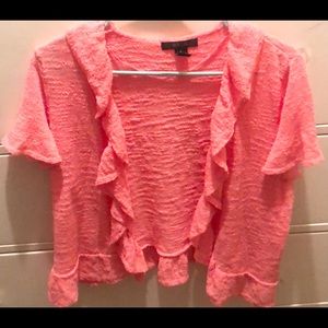 Neon punch Cardigan. Cute. Never worn.